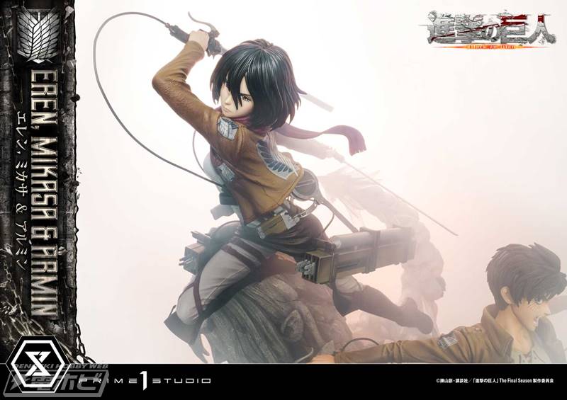 进击的巨人周边手办阿尔敏,进击的巨人艾伦始祖人手办