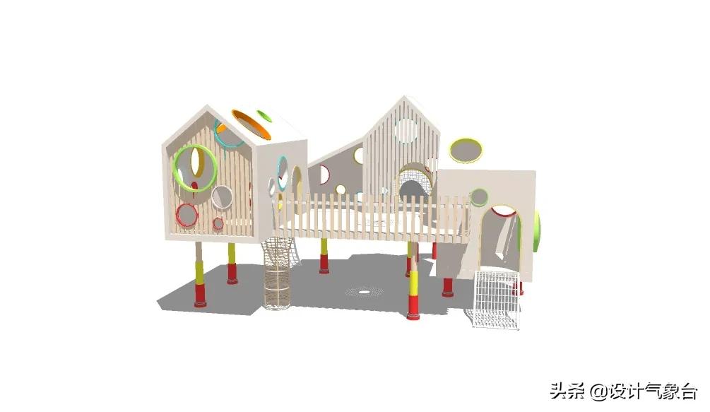 滑梯儿童房间小空间设计,室内儿童游乐场如何设计