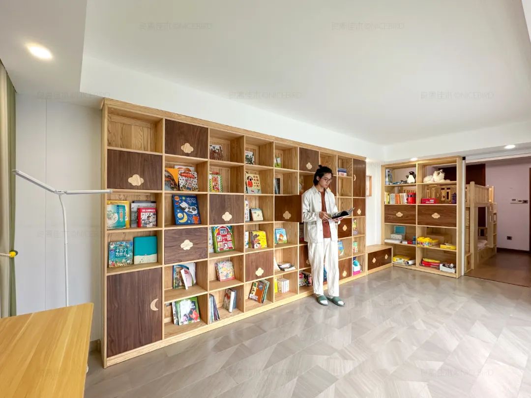 55平超大儿童房，东方意境美客餐厅，上海业主家一“慕”了然