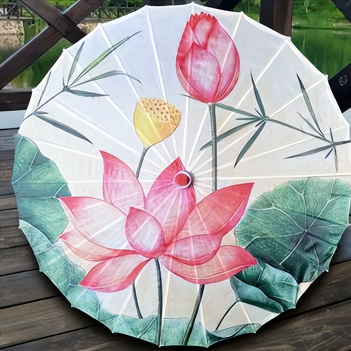 古代的雨伞结构,中国古代发明雨伞