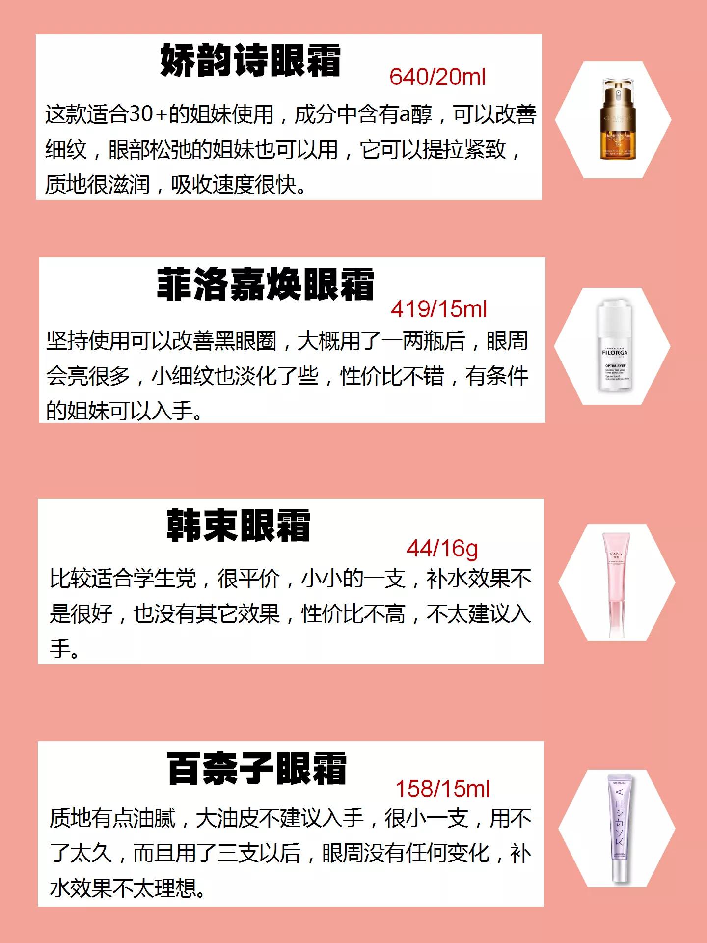 别乱花钱了,十大公认好用的眼霜平价