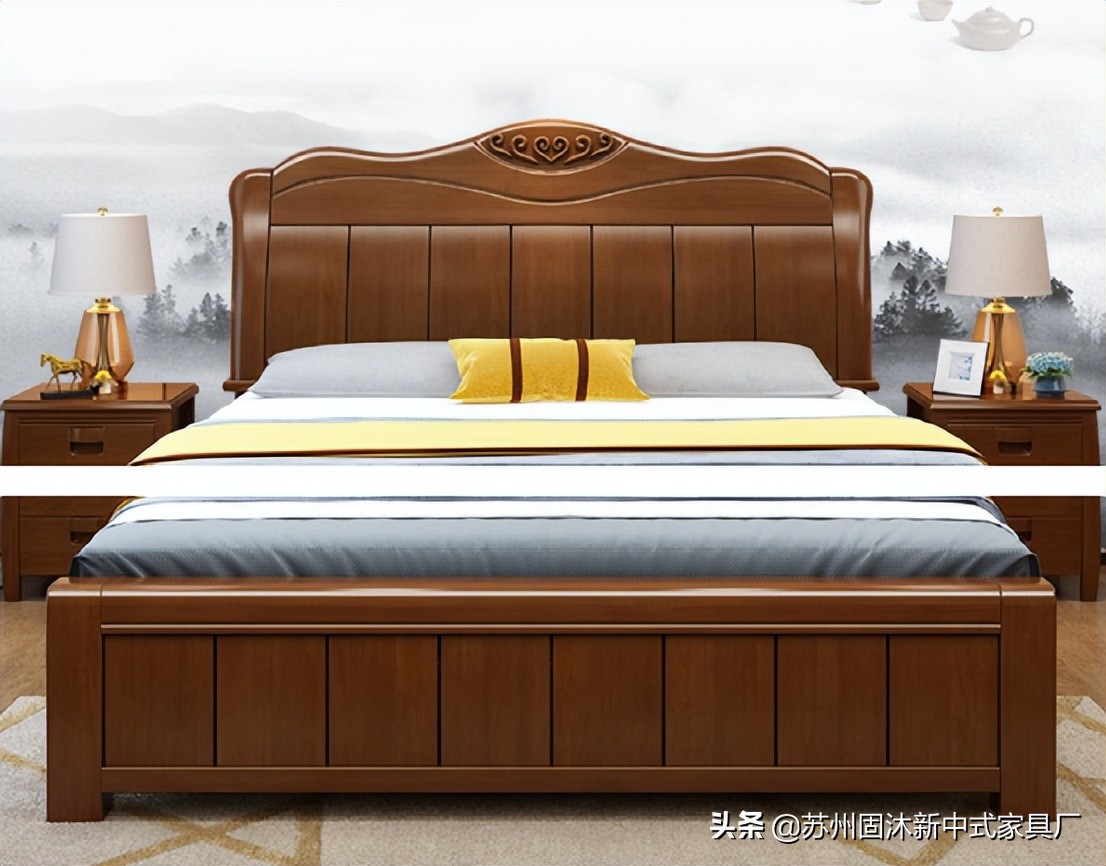 实木床享受自然的睡眠气息,什么造型的实木床舒适