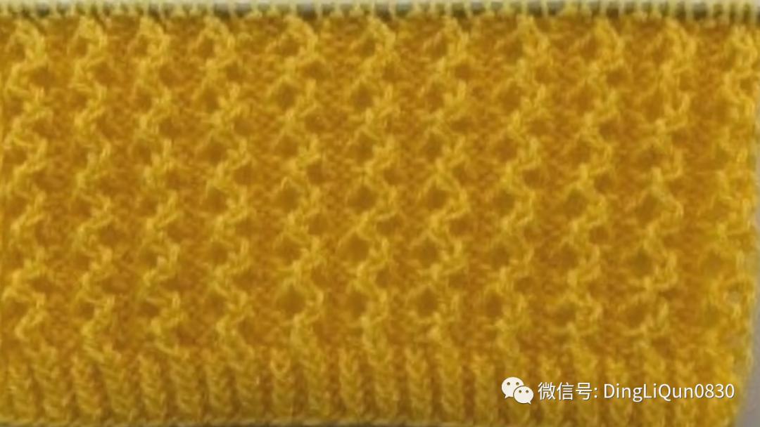 500个毛衣花样完整大平针版,毛衣华夫针花型图案大全