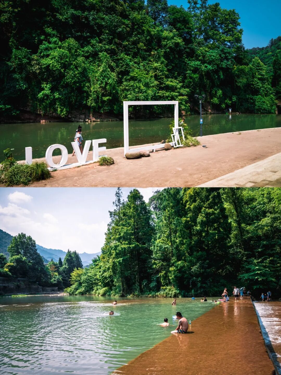 避暑旅游景点看山看水,清凉避暑好去处雪溪洞一日游