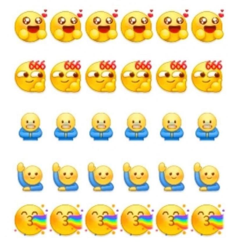 苹果自带大肚子表情包,苹果新emoji曝光