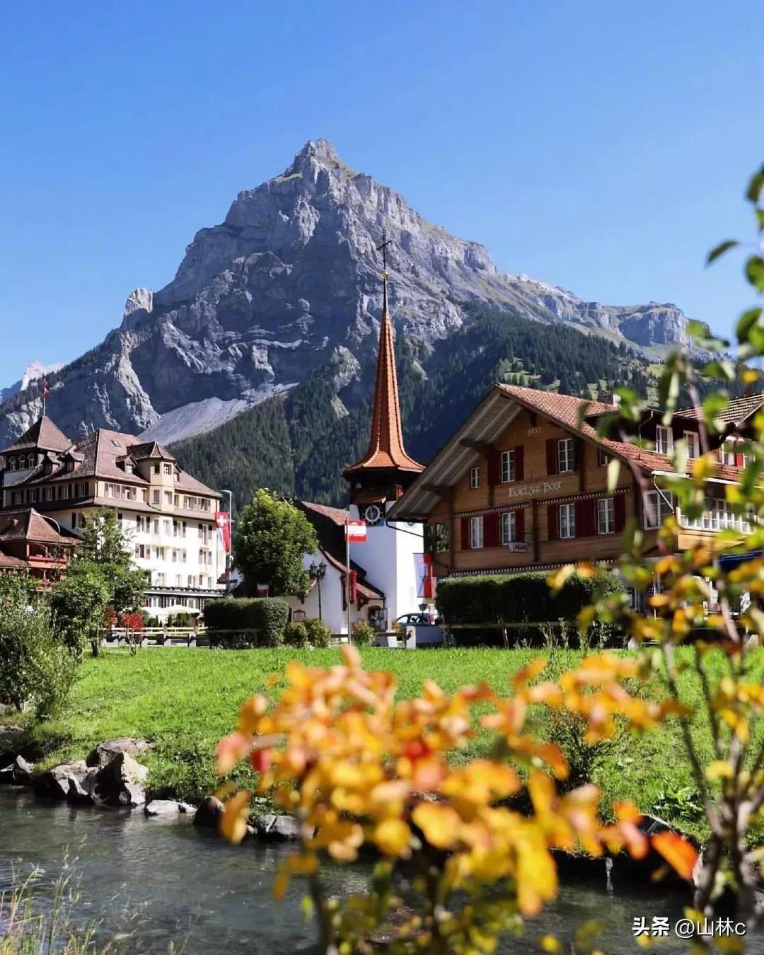 瑞士超清壁纸1080p,瑞士阿尔卑斯山雪山风景壁纸