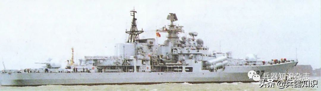 我国海军驱逐舰迭代史,人民海军改装后的现代级驱逐舰