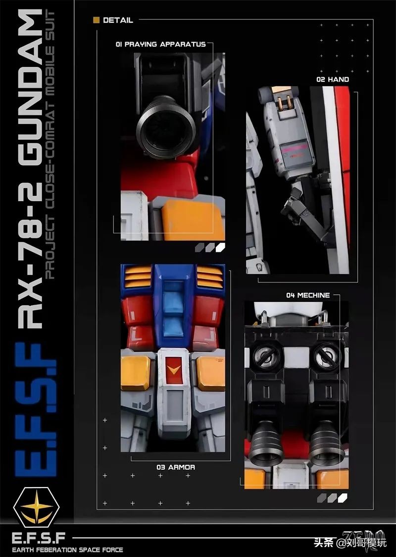 1.0元祖高达,10cm元祖高达雕像