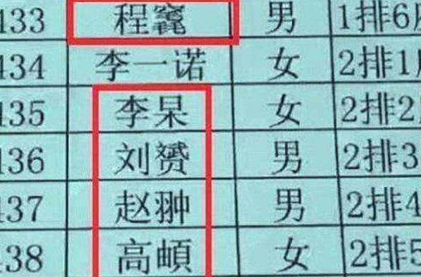 一年级小学生名字太难写,小学生因名字简单红了