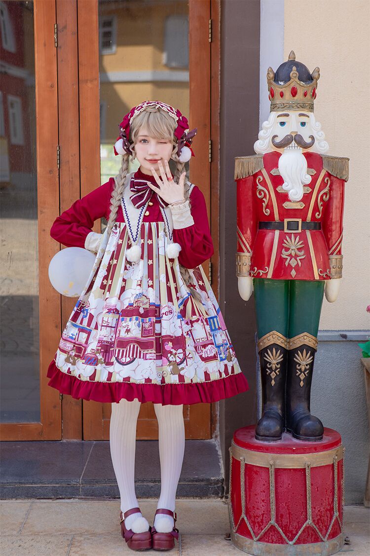 新年适合穿的lolita,关于新年的lolita裙子