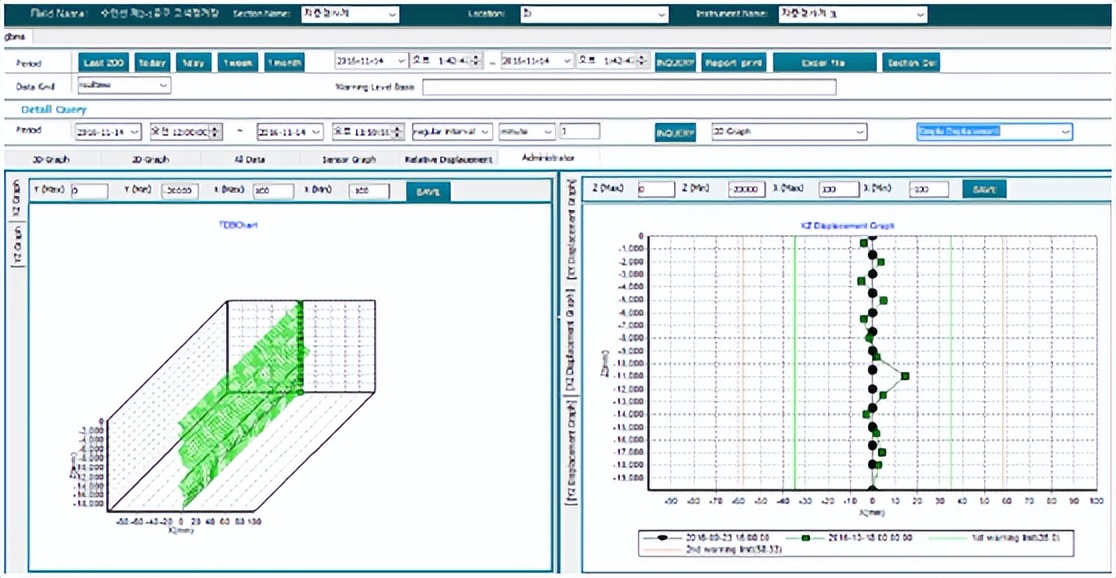 测斜自动化监测,柔性斜度测试仪器