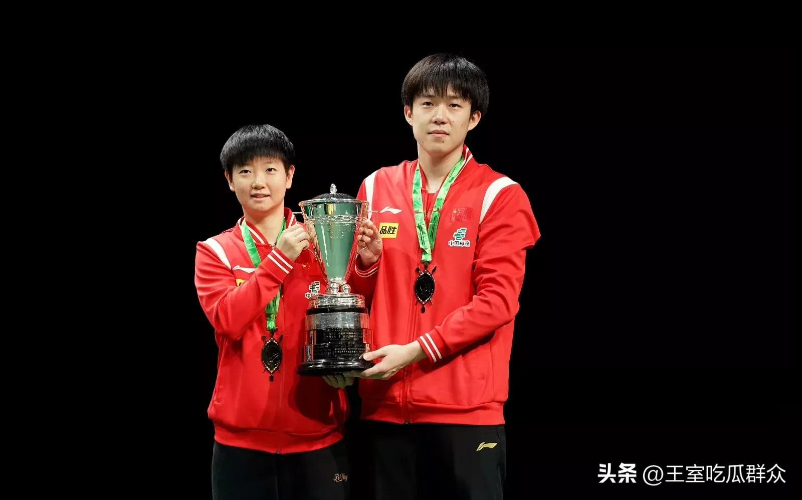 中国乒乓球王楚钦夺冠,中国乒乓孙颖莎夺冠