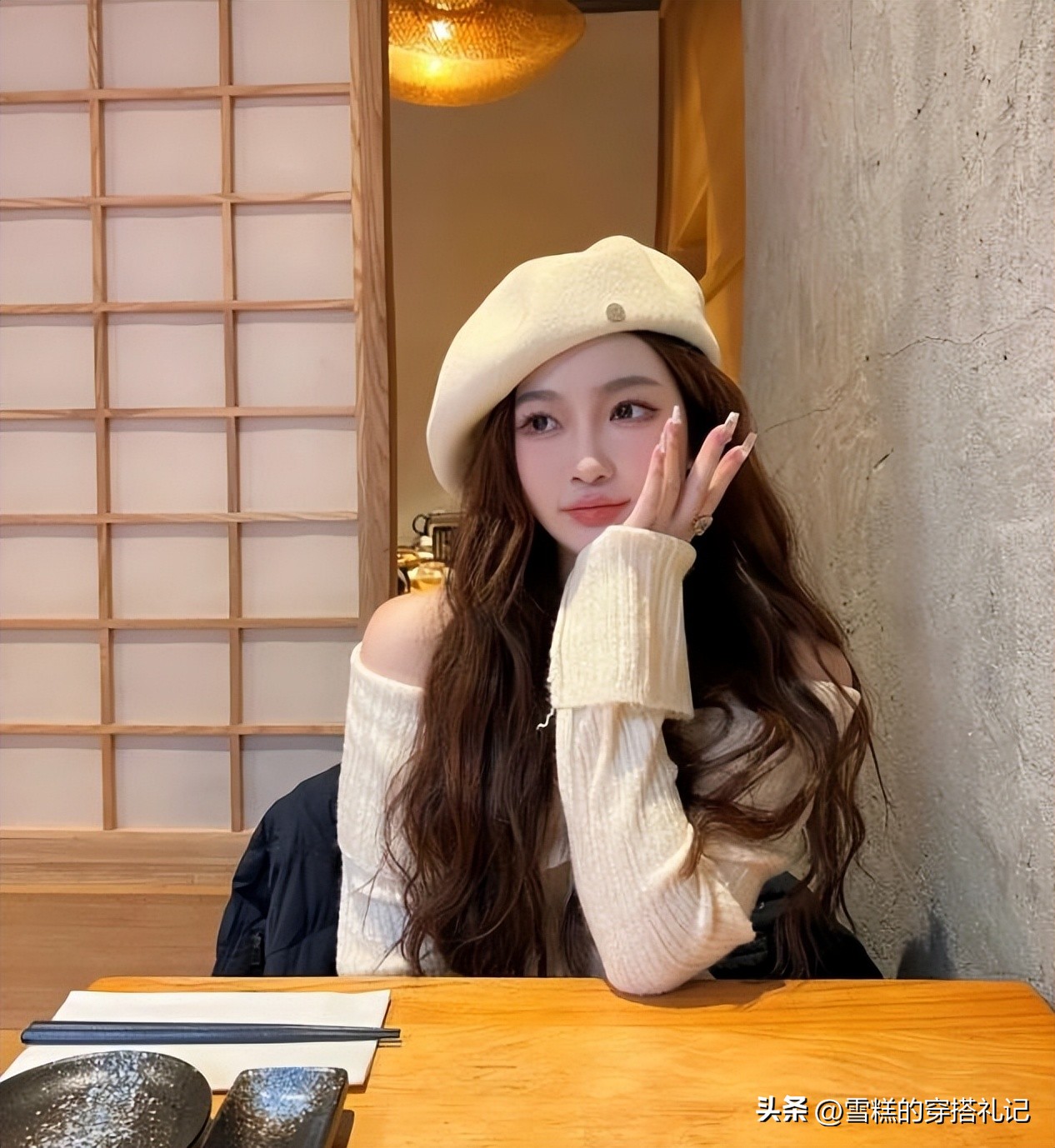 适合大圆脸的毛毛帽子女冬季兔毛,圆脸适合什么帽子最新款