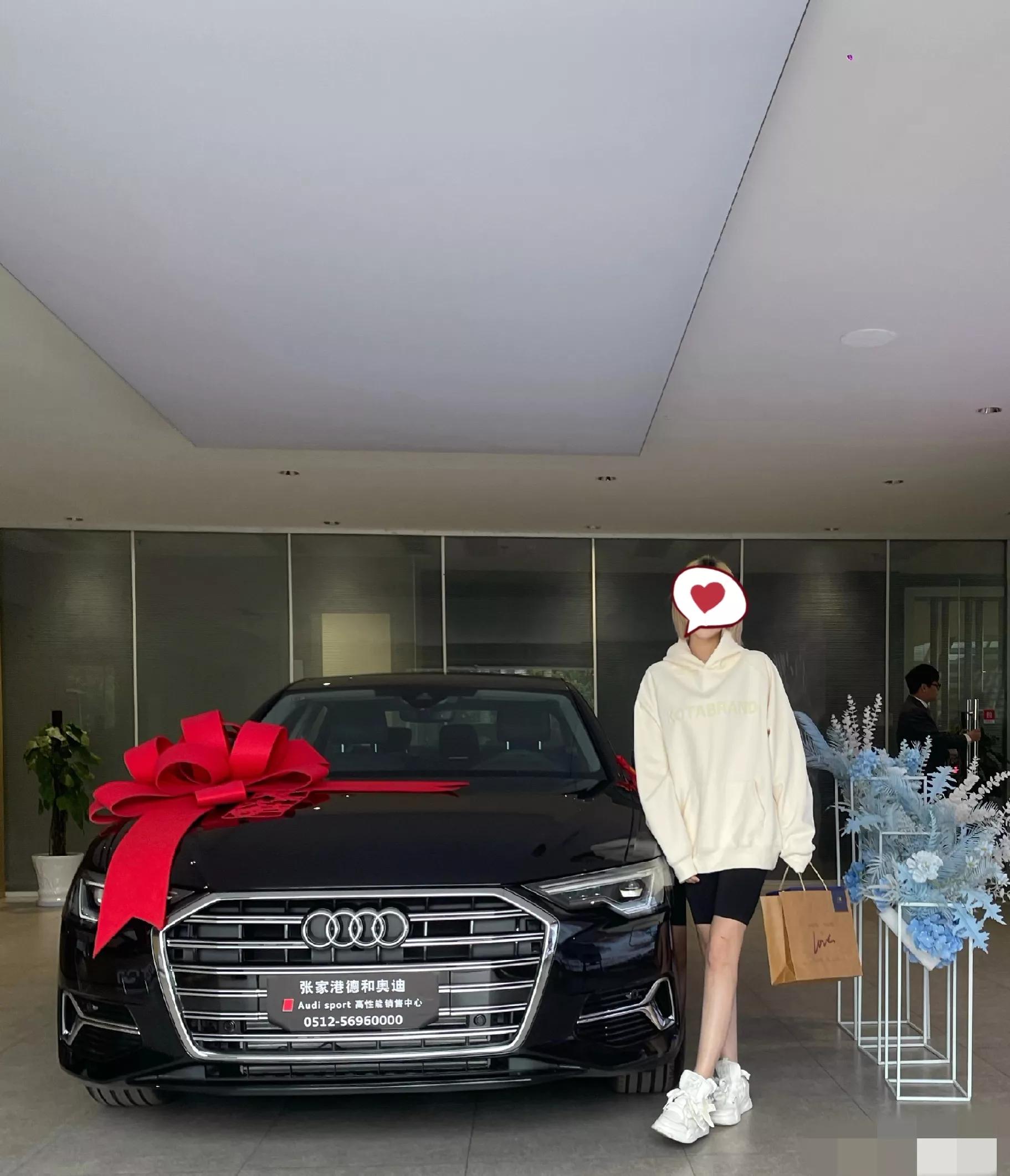 女粉丝买奥迪a6l,女孩瞧不起奥迪a6l