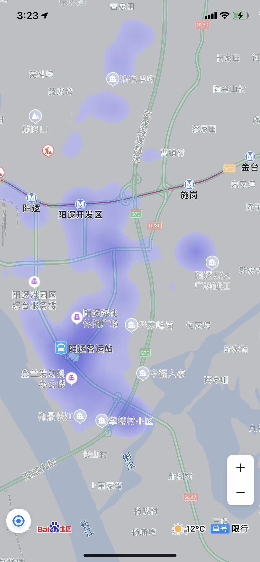 武汉城市人口密度分布热力图,最新人口热力图谁才是武汉第一