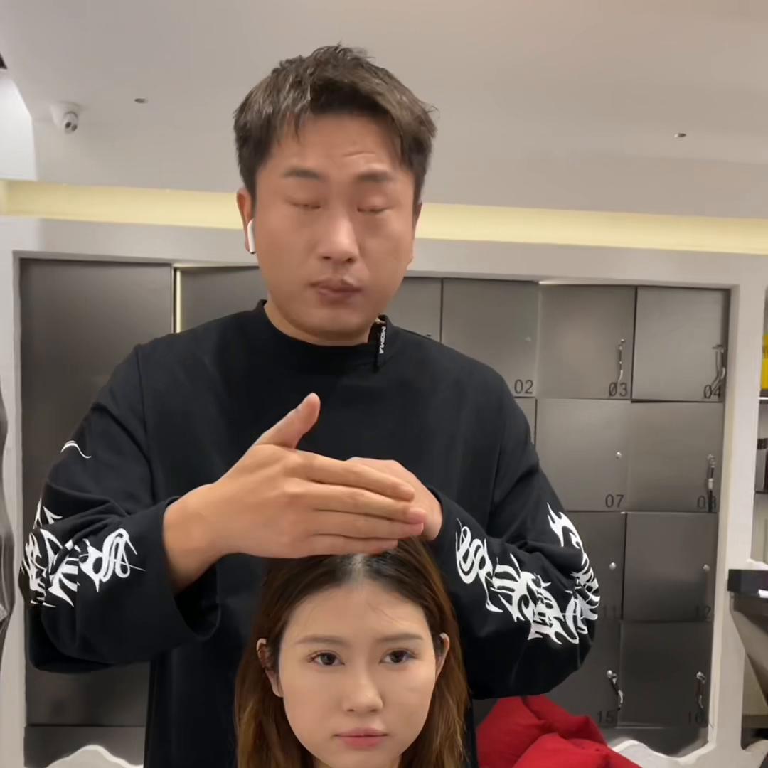 头顶和后脑勺都扁塌怎么剪发,细软扁塌发量少剪发