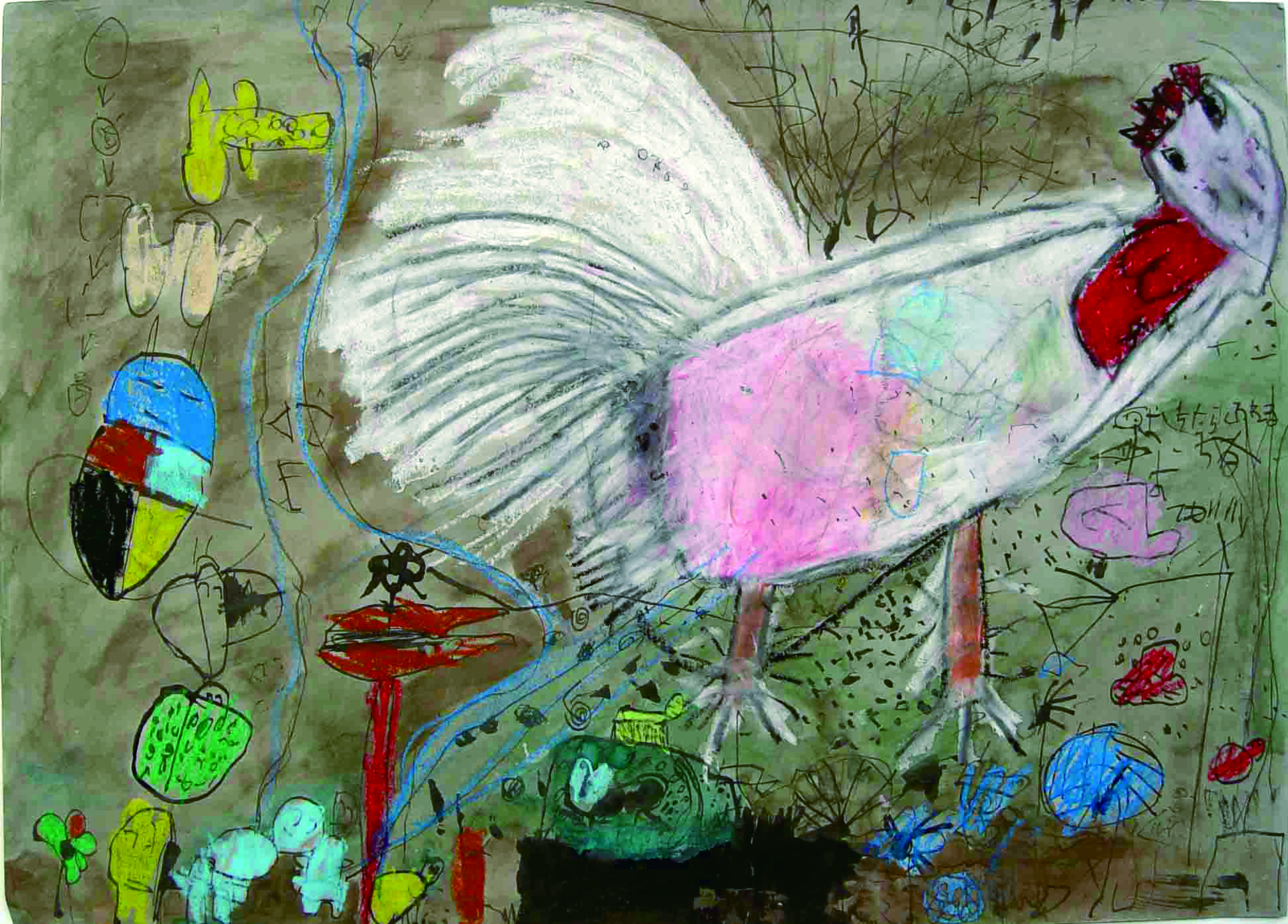 优质儿童画作品欣赏,童心绘世界阳光下成长主题绘画