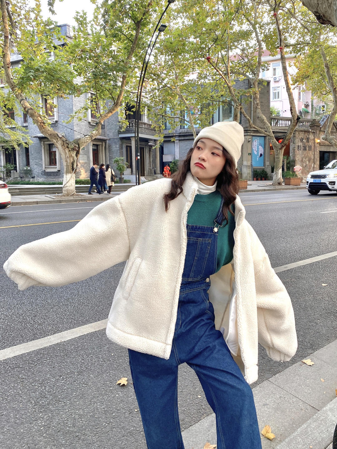 软糯羊羔绒外套,软软糯糯毛绒绒外套