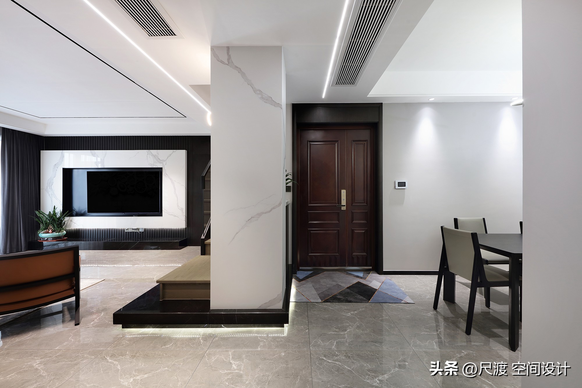 经典的黑白灰风格,高级耐看的极简黑白灰