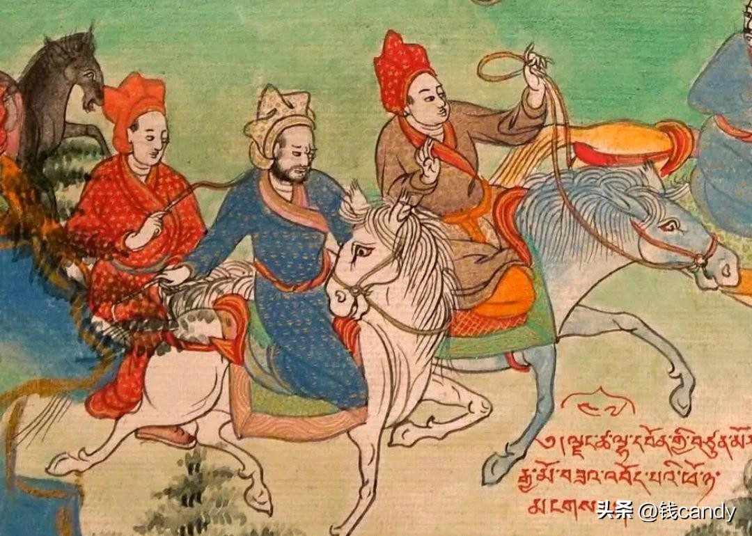 赤德祖赞金城公主图片,赤德祖赞与金城公主