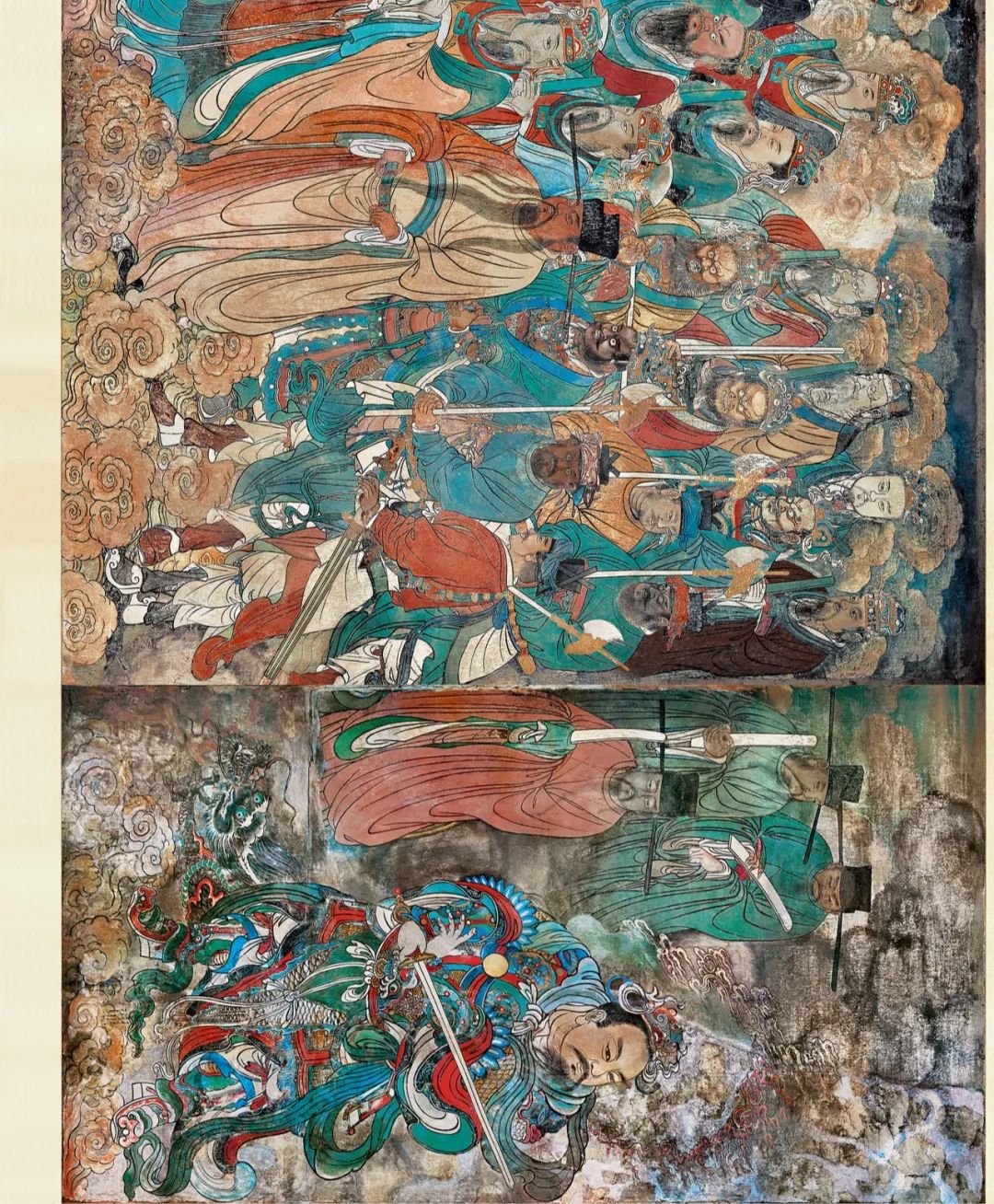 永乐宫三清殿里有几位神仙,永乐宫壁画道家神仙