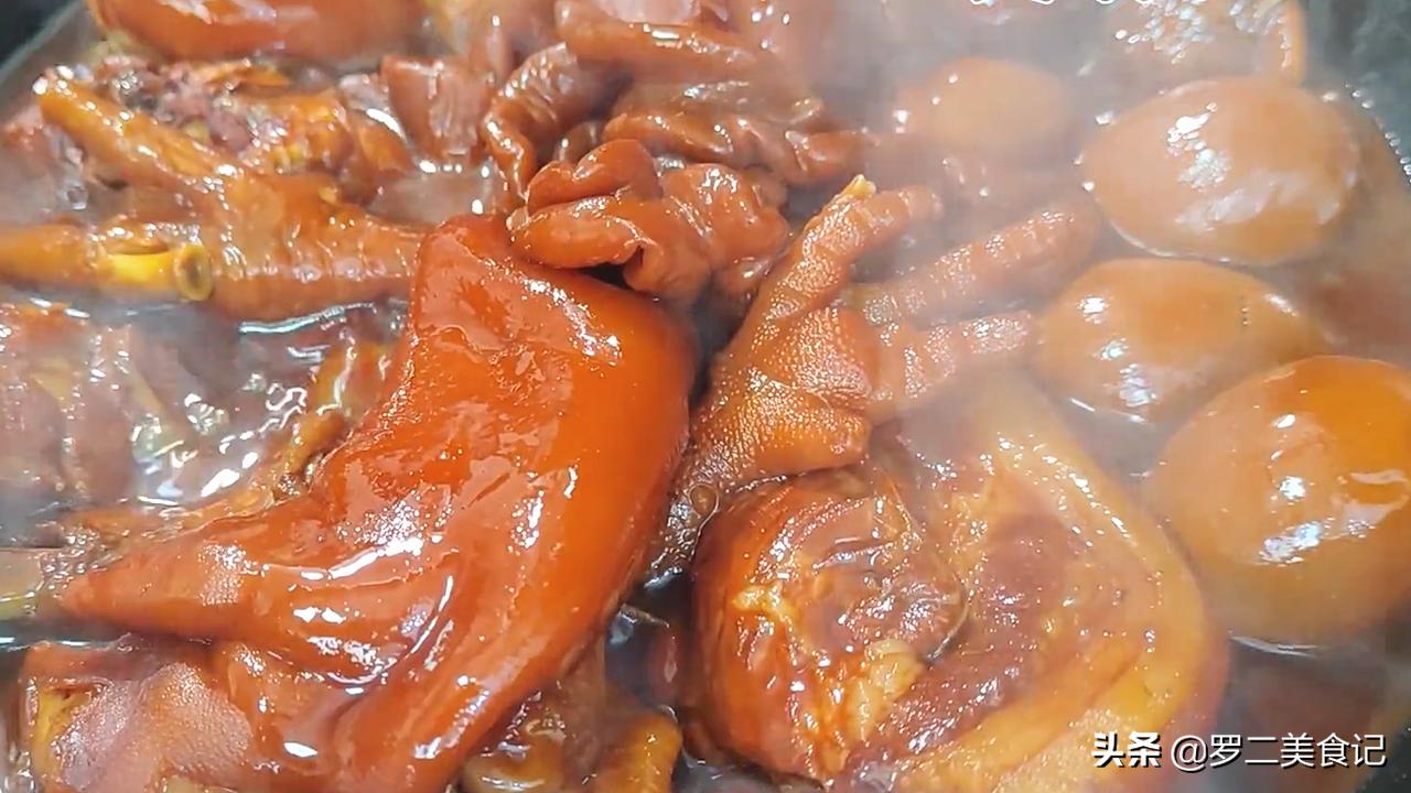 怎样卤肉简单又香颜色又好看,教你做好吃的五香卤肉肥而不腻