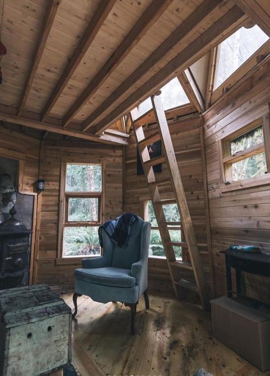 两位情侣在森林中搭个帐篷,一对情侣在大山深处打造的家