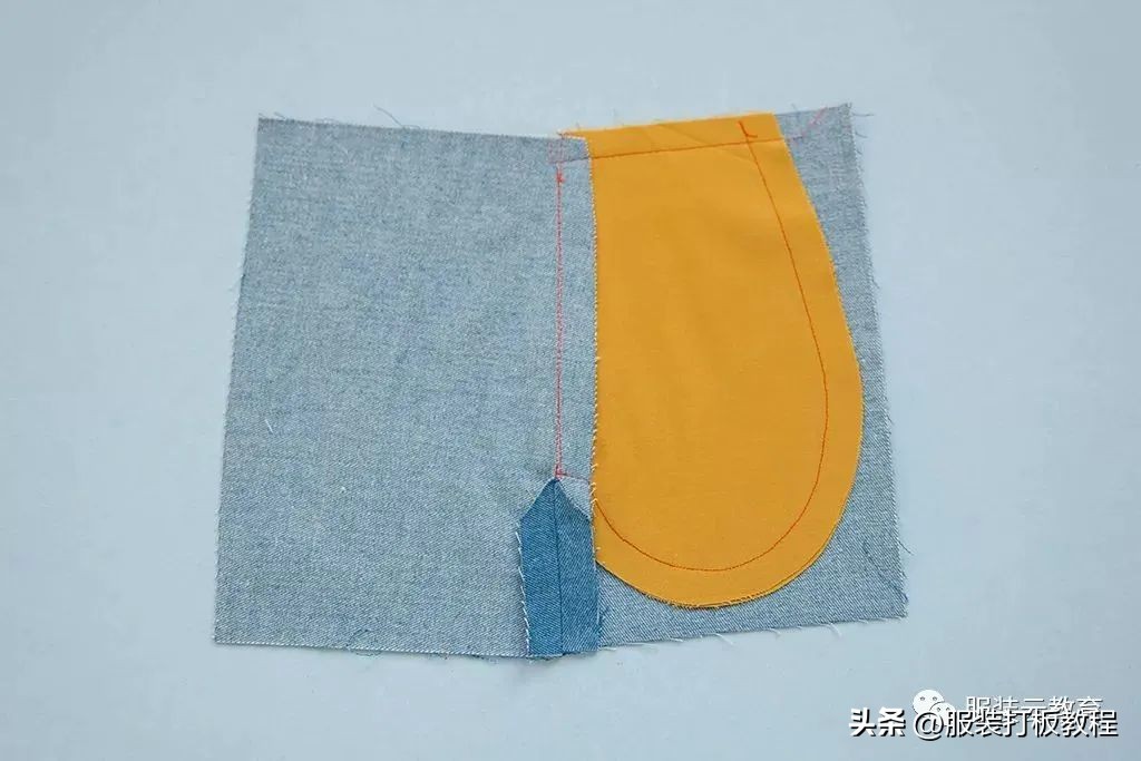 裤子口袋的裁剪缝制方法,侧缝裤口袋怎么样缝制