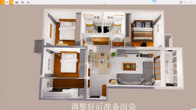 草图大师渲染教程vray效果图,草图大师客厅渲染效果图