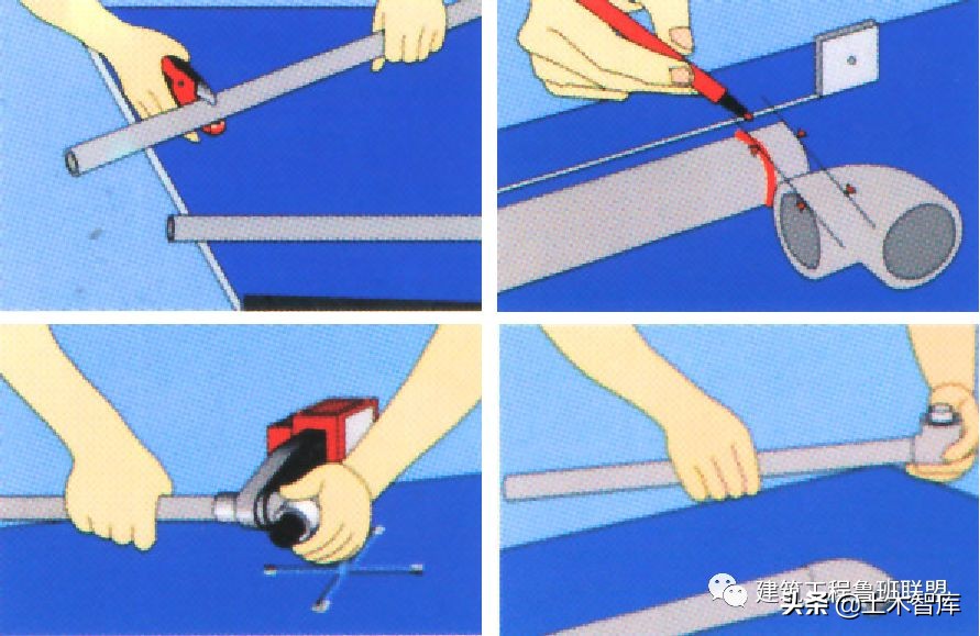 管道连接的正确方法,管道连接安装规范标准