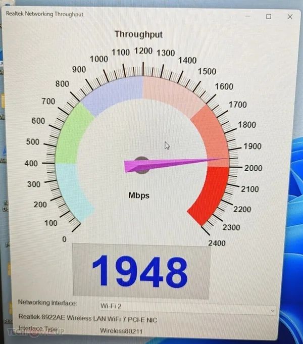 wi-fi7的最高速率可达30gbps,千兆网卡wifi6和wifi7网速对比