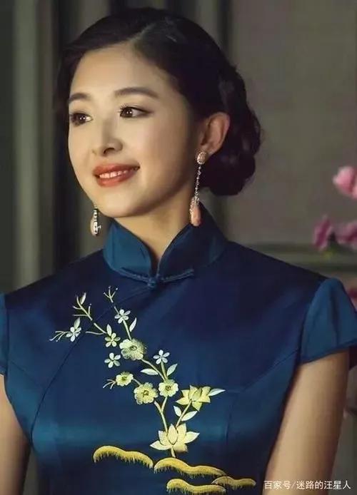 #哪个女明星的旗袍造型绝了