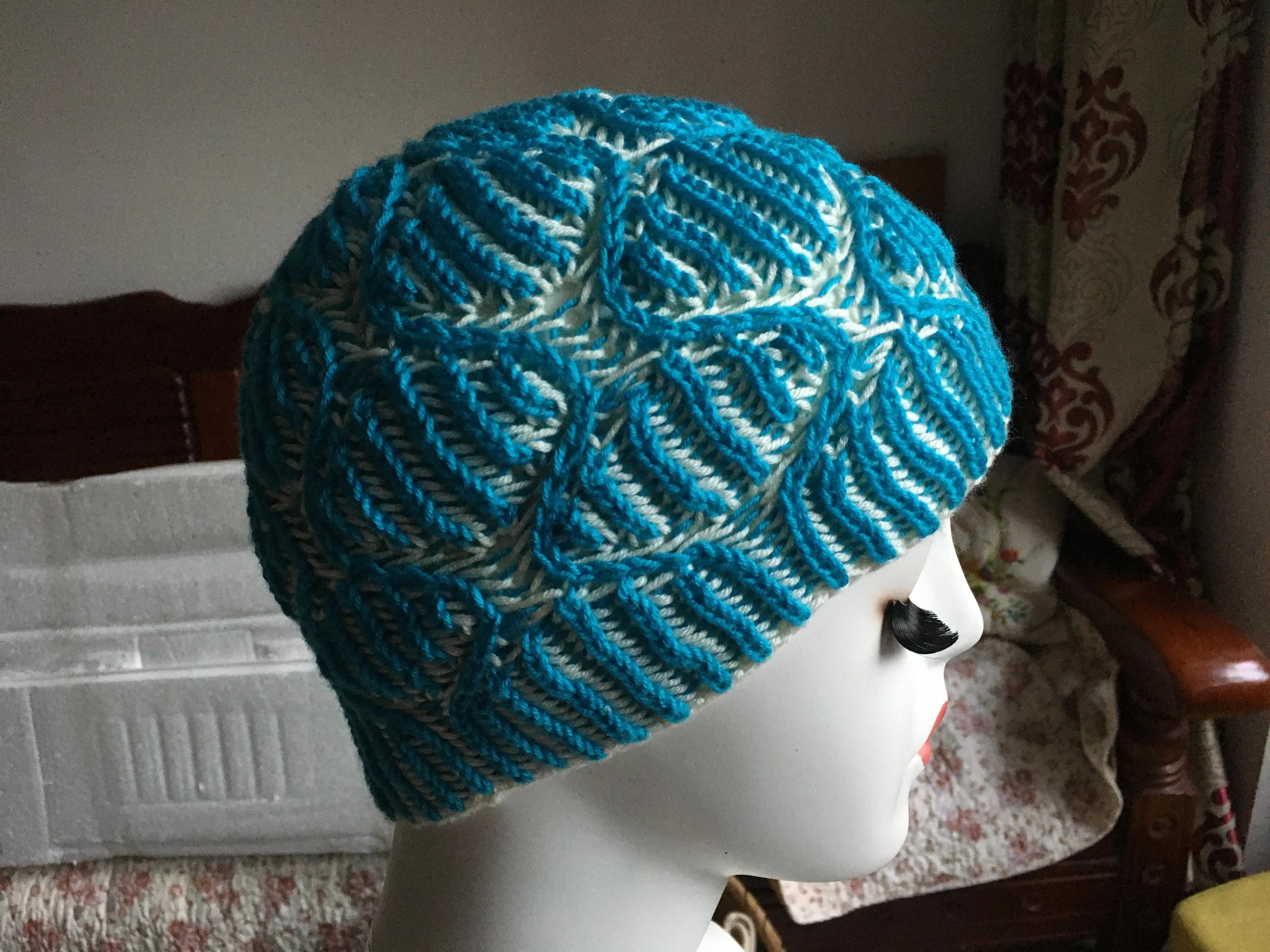 新款八字版灯笼花样,灯笼帽子编织教程大全视频