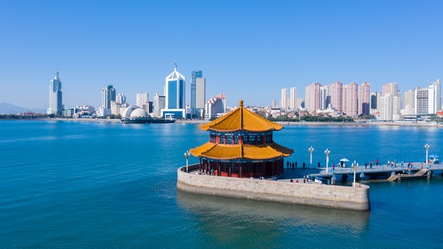 打卡青岛最美海滩银沙滩,青岛旅游攻略最美海滩必去的地方