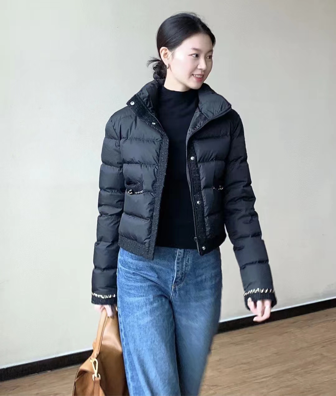 时尚洋气羽绒服穿搭,2023年羽绒服最洋气穿搭