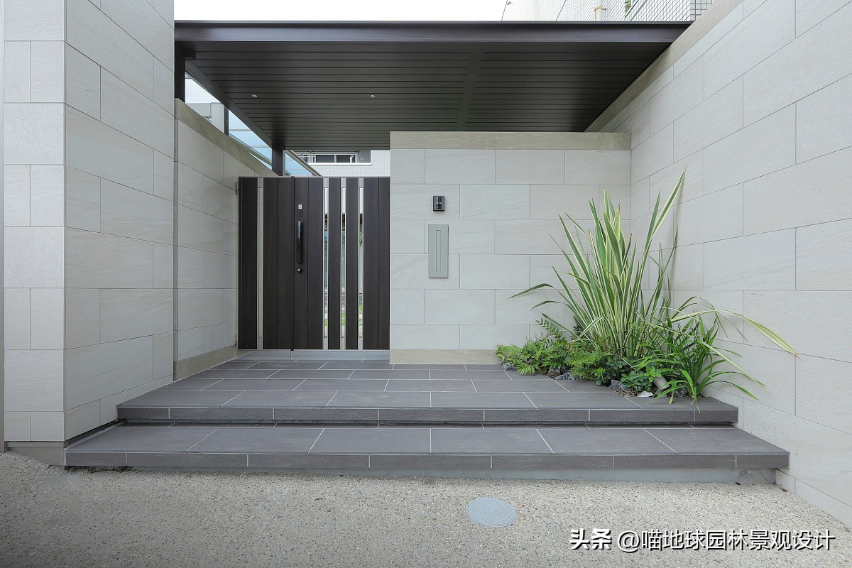 别墅庭院大门入口设计效果图,别墅庭院花园效果图大全集