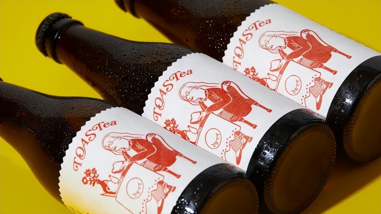 瓶贴设计图案欣赏,设计高档瓶贴配色