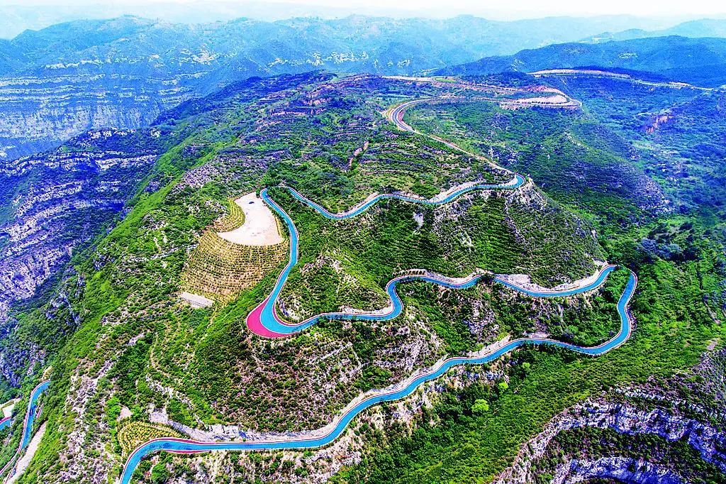 太原西山生态游玩,大自然的鬼斧神工西山公园