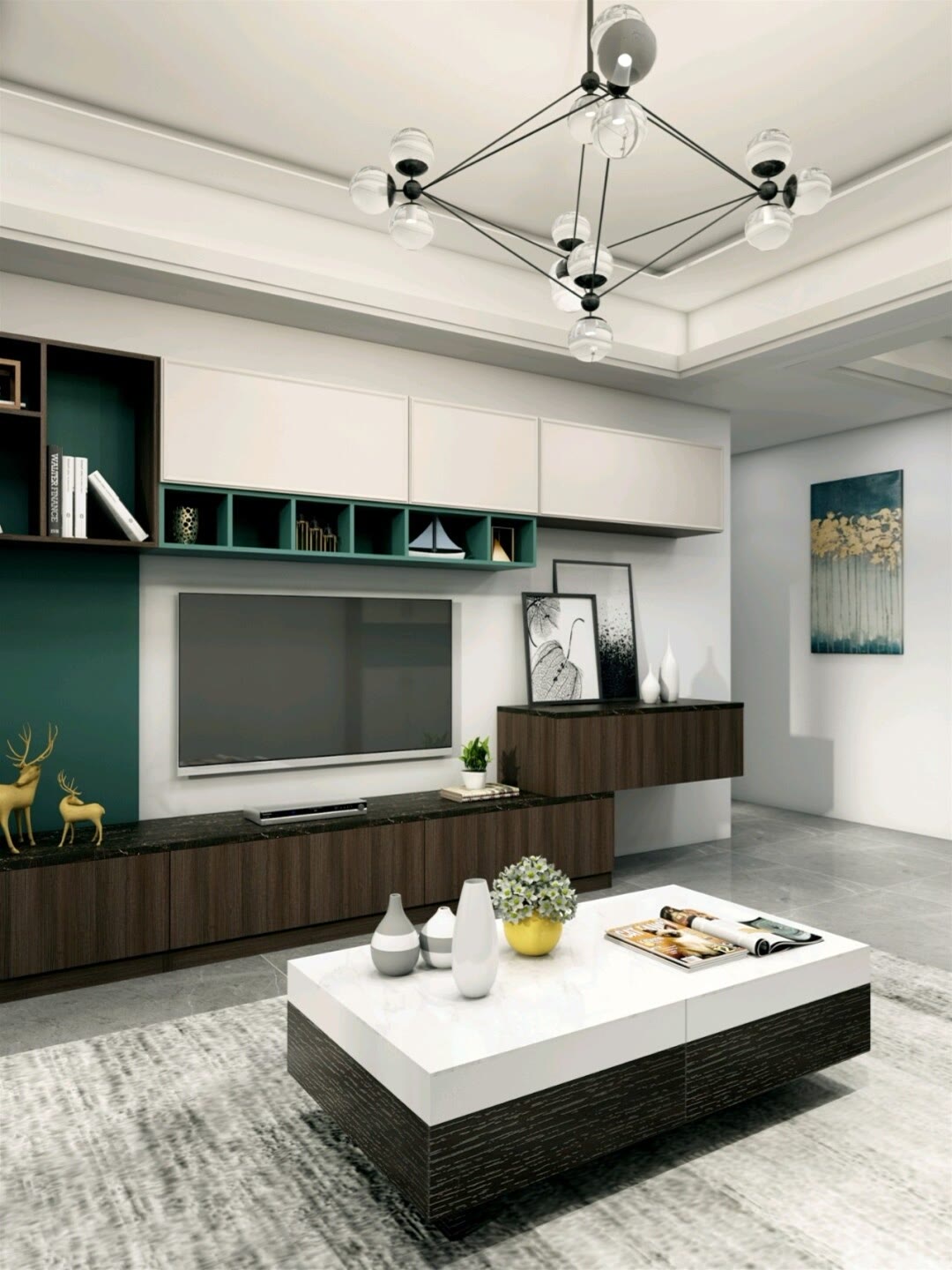 家装电视柜设计效果图大全,小户型电视柜设计图大全