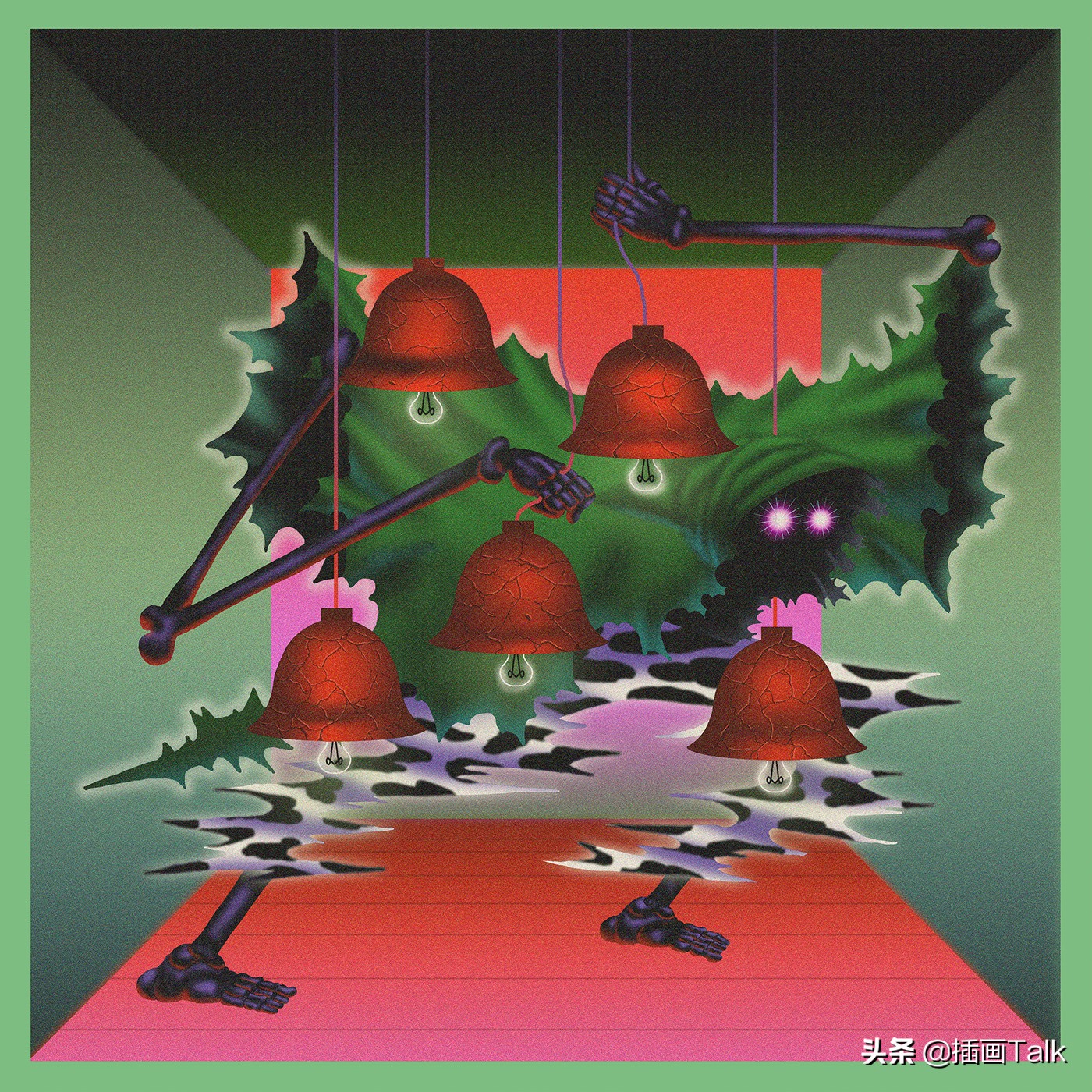 瑞士插画师DexterMaurer，微妙的和谐感