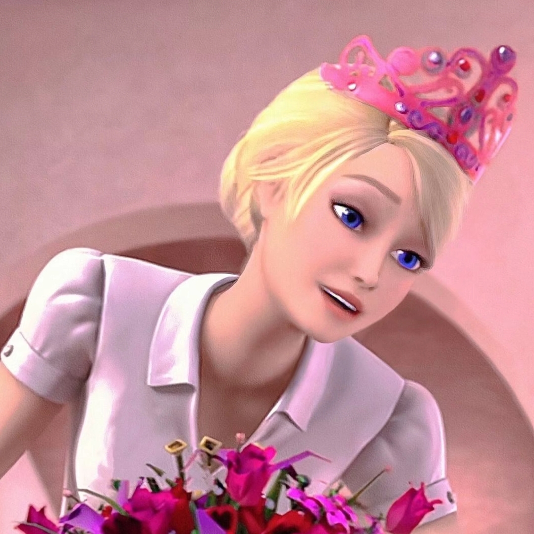 芭比公主头像高质量,芭比公主头像沙雕可保存