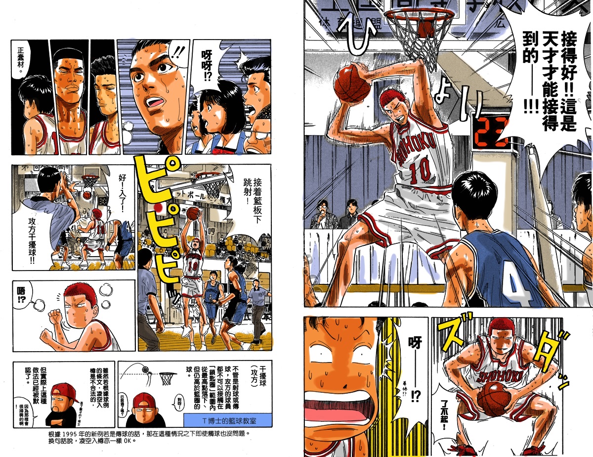 全国大赛樱木漫画高光时刻,樱木全国大赛绝杀漫画解说