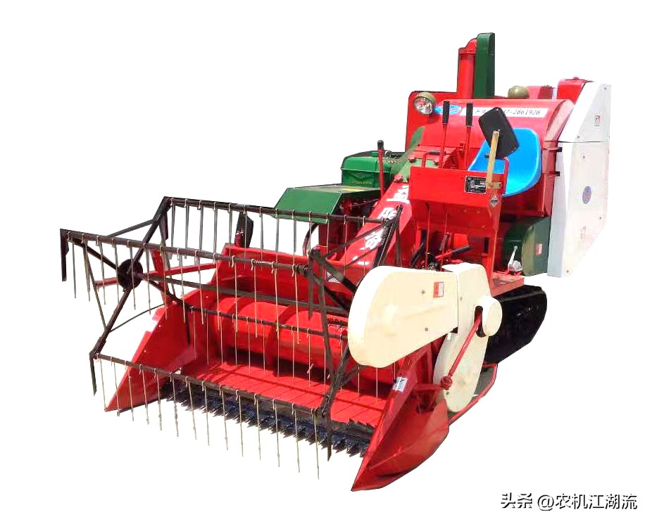 水稻收割机视频和介绍,大型水稻收割机的技术参数