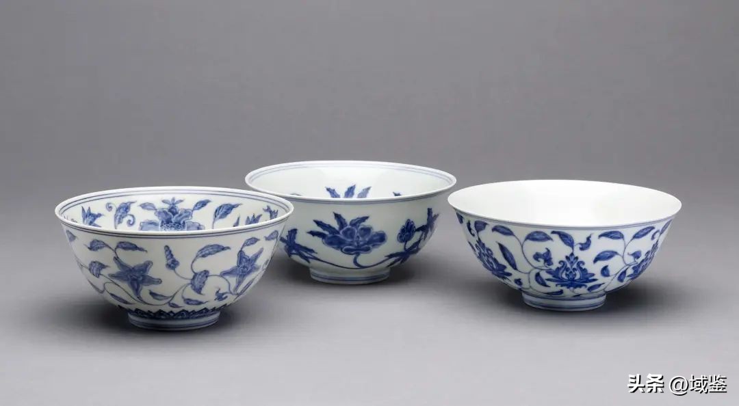 成化青花碗真品图,大明成化青花宫碗拍卖价格