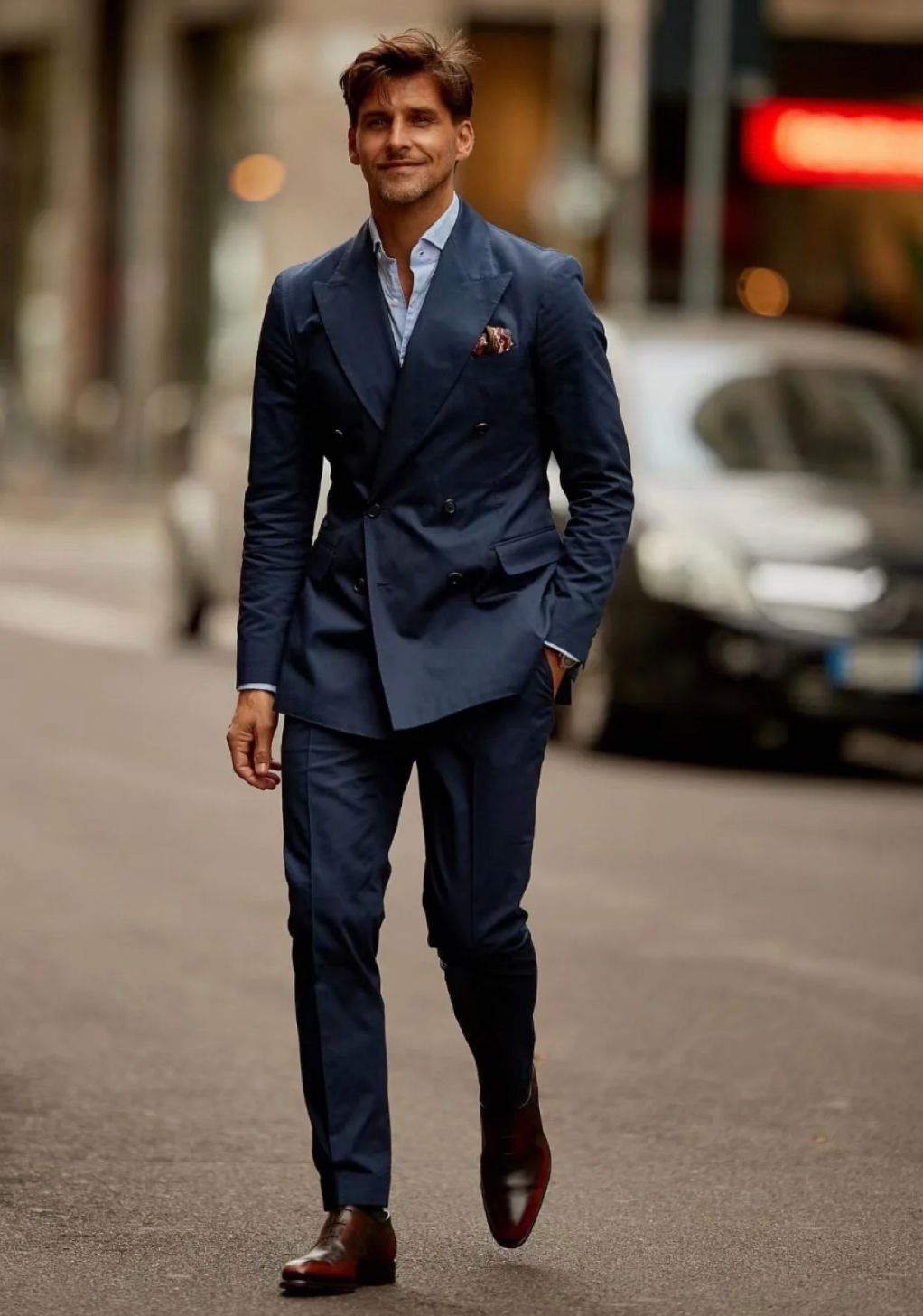 40到50岁的男人怎么穿好看,中年男人老气穿搭