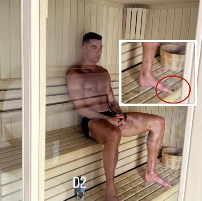 C罗涂黑色脚趾甲引全网热议！但他真的是做美甲吗？