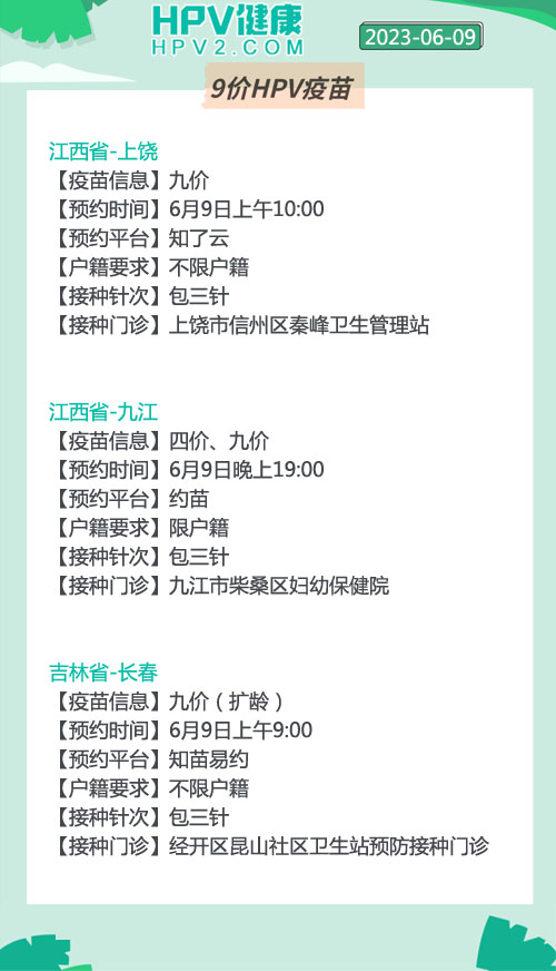 九价hpv疫苗将开放预约贵州,九价HPV疫苗3月8日摇号