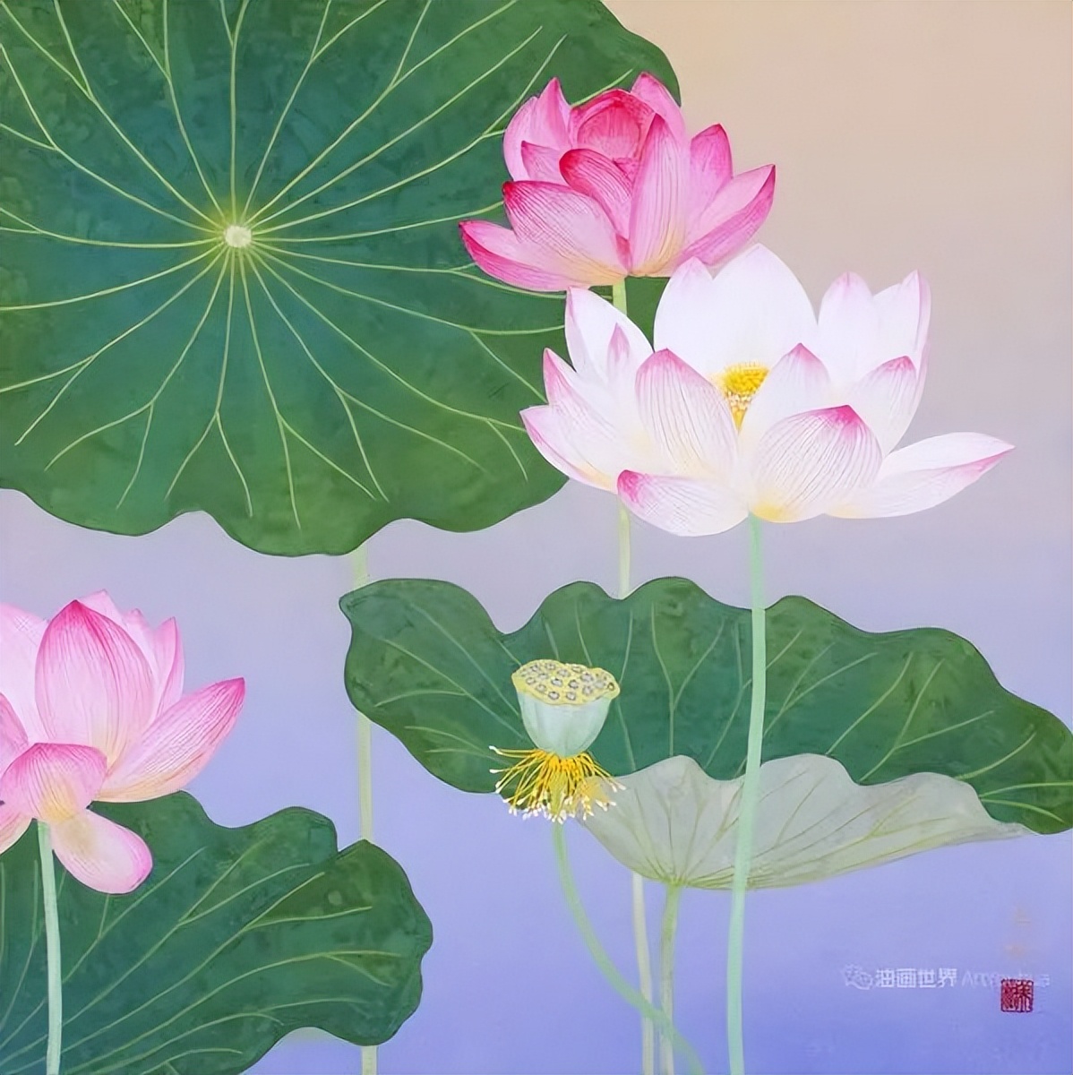 野地美树子手绘油画,日本画家奈良美智作品图