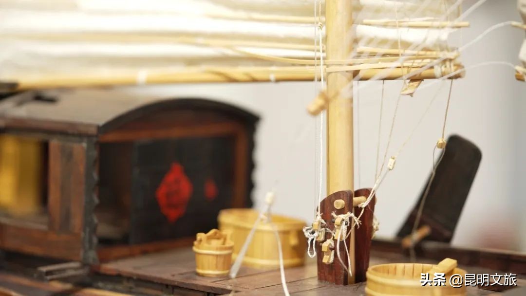 郑和西洋船模型,郑和宝船船模