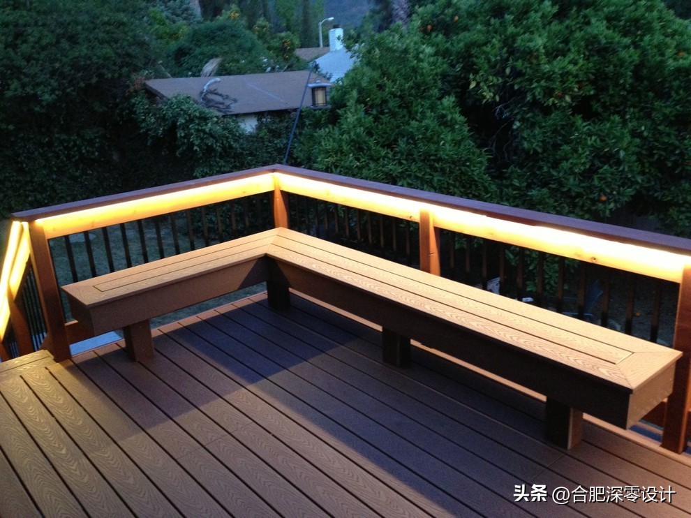 有院子，何必执着买餐桌椅呢，护栏加宽就可以，风水雨淋也不心疼